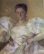 Mary Cassatt Portrait of the lady Sweden oil painting artist